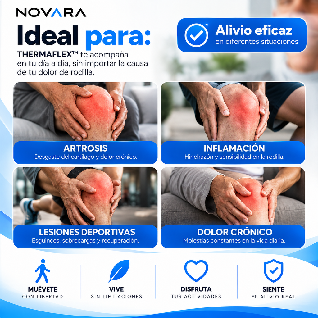 THERMAFLEX™ - Alivio desde  el primer uso.