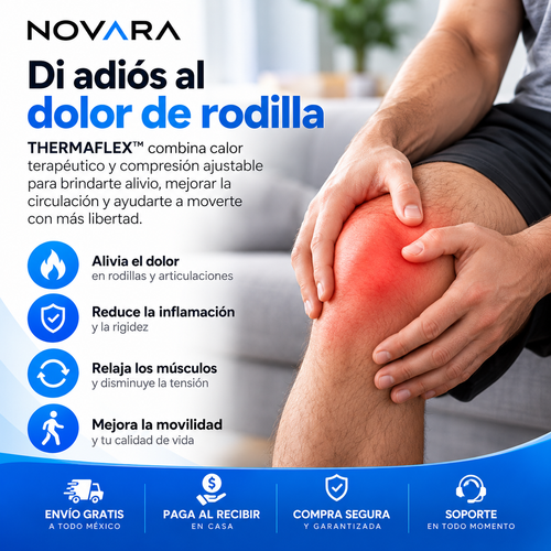THERMAFLEX™ - Alivio desde  el primer uso.